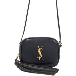 Saint Laurent Monogram Blogger crossbody bag black leather
